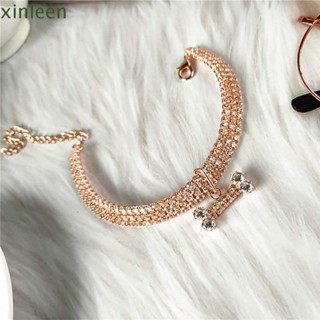 XINLEEN Pet Collar Jóias De Corrente Ajustável De Alta Qualidade Para Cães E Gatos Acessórios Cachorros Suprimentos