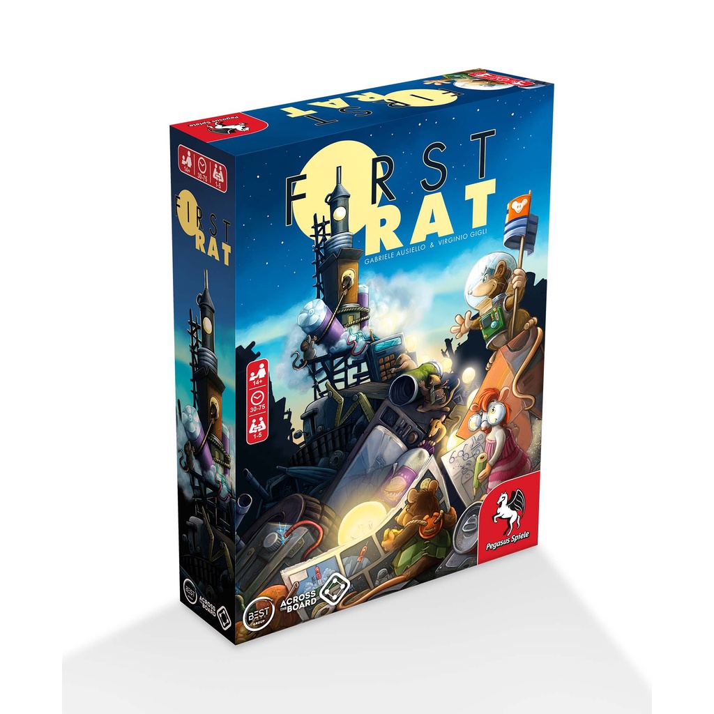 First Rat Jogo de Tabuleiro Jogo de Estratégia Board Game Across the Board
