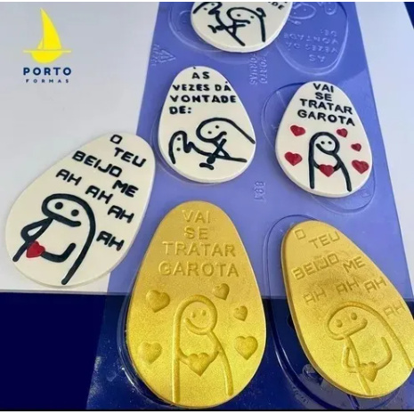 1~5 Forma De Modelagem Acetato Porto Flork Meme Ovo 250 E 350 G P891 em Oferta na Shopee