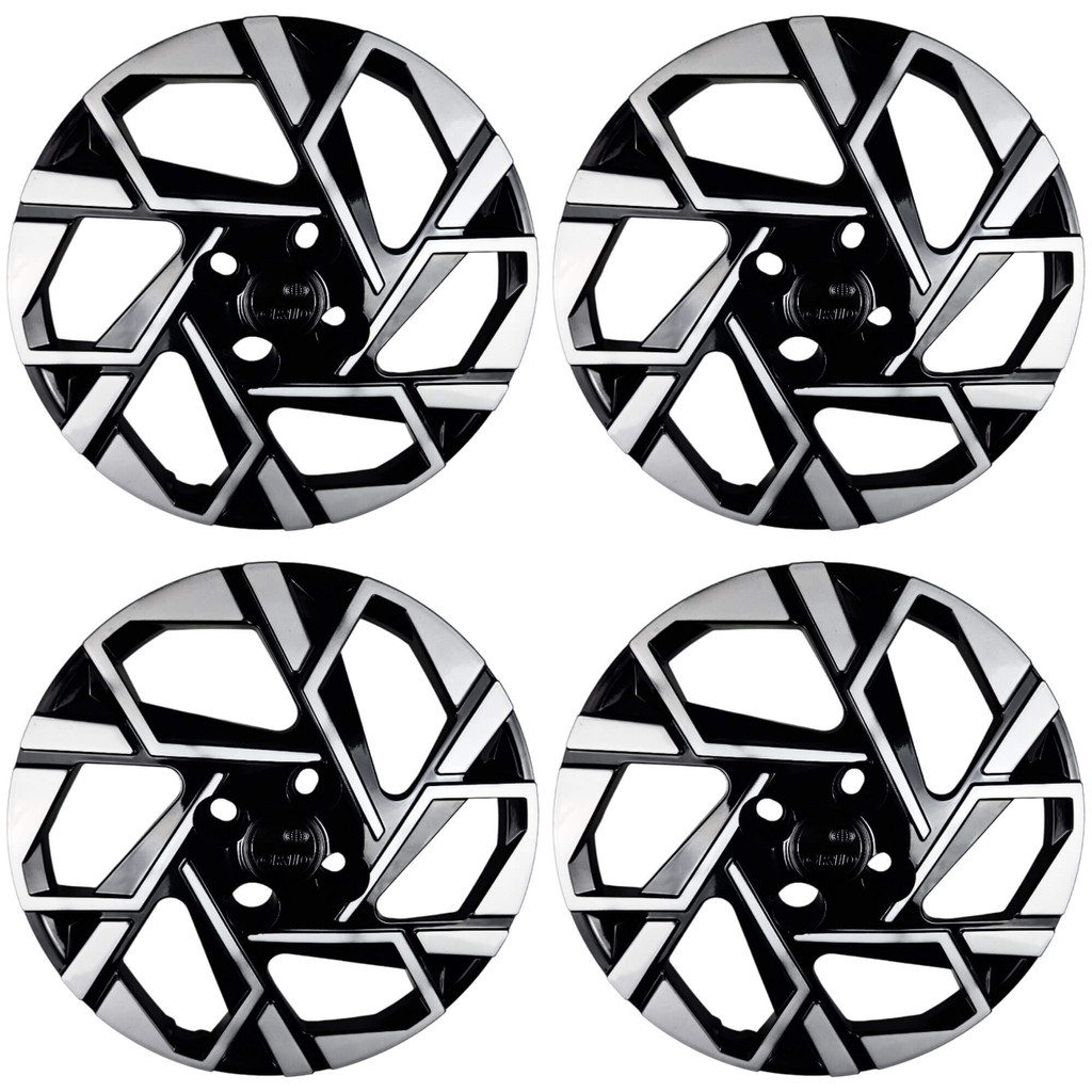 Calota Aro 15" cor Preto/Prata HB20/HB20S 2024 (Jogo c/ 4 Calotas) Grid - 202CP-PBP-E em Oferta na Shopee