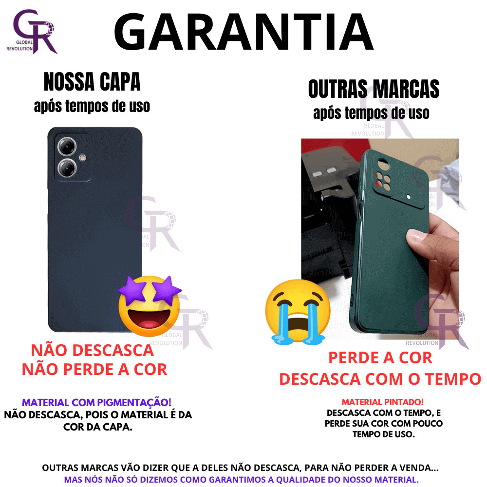 Capa Capinha Aveludada Anti Impacto Para Xiaomi Poco C75