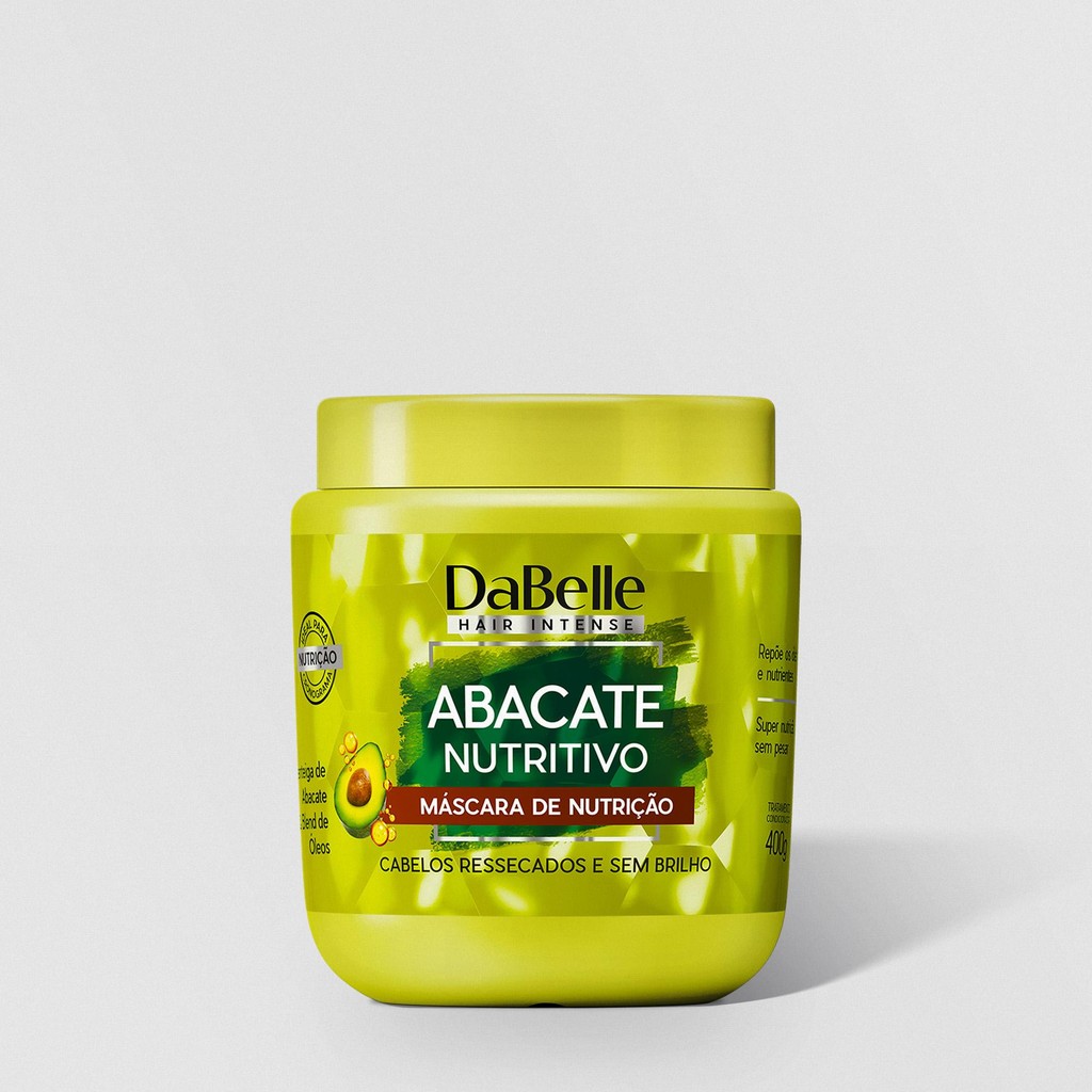 DaBelle Hair Máscara Abacate Nutritivo 400g - Beauty