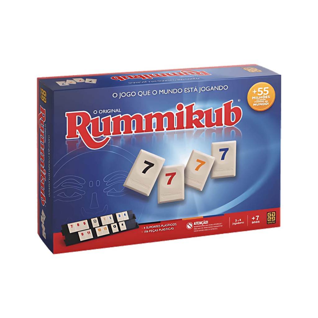 Jogo de Tabuleiro Rummikub Grow - 02090