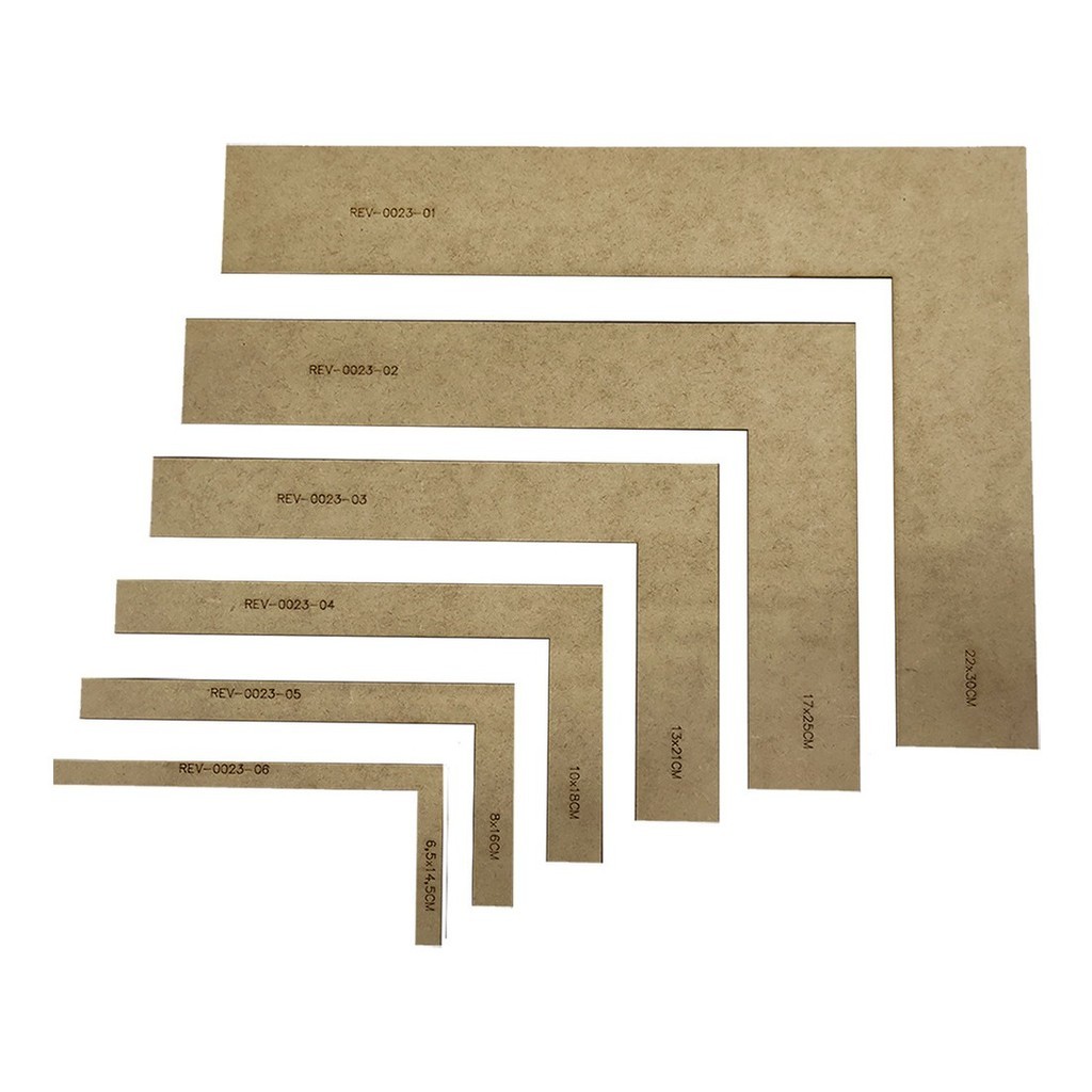 Gabarito Régua Fio Cabelo Esquadro Wire-o Post-it Cartonagem