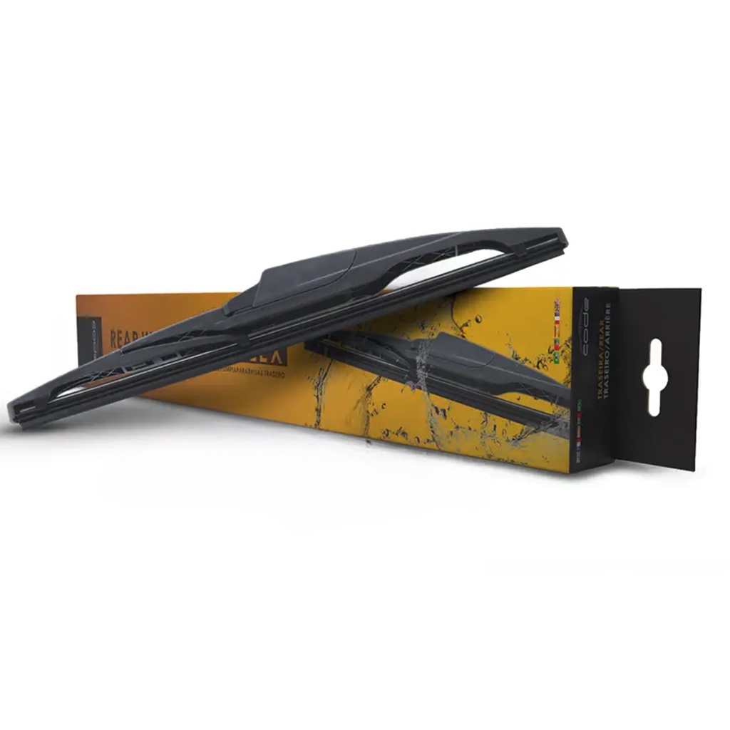 Palheta Automotiva Tamanho De 15 Polegadas Traseira Carenada Garante A Limpeza De Vidros Côncavos em Oferta na Shopee