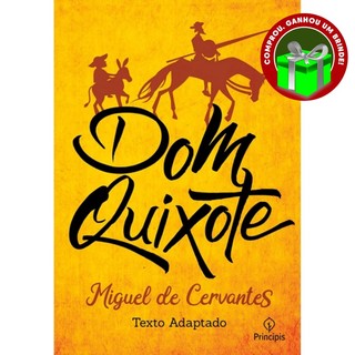 Livro Dom Quixote Miguel de Cervantes Principis Inteligência Emocional em Oferta na Shopee