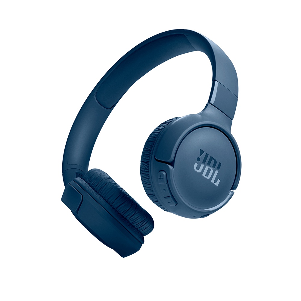 Fone de ouvido Headphone Bluetooth 57 Horas de Bateria Dobrável On Ear TUNE 520BT Azul JBL