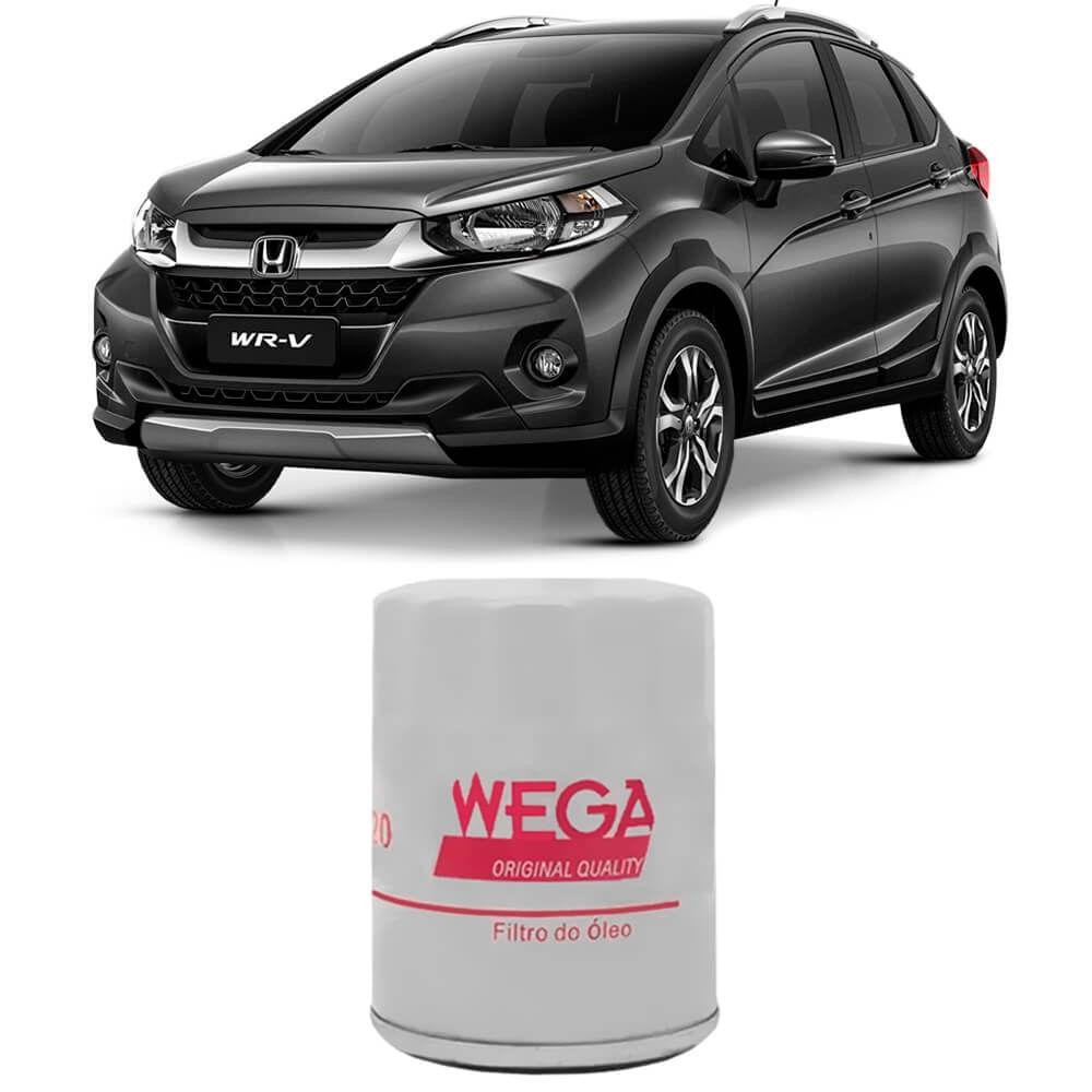 Filtro Óleo Honda Wrv 1.5 2018 Wega em Oferta na Shopee