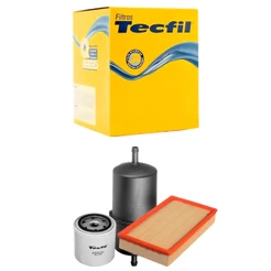 Kit Troca De Filtros Uno 1.0 1.5 8v Álcool Gasolina Tecfil