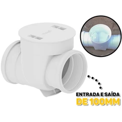 Válvula Retentora Esgoto 100mm Tigre Água Encanamento 26425000