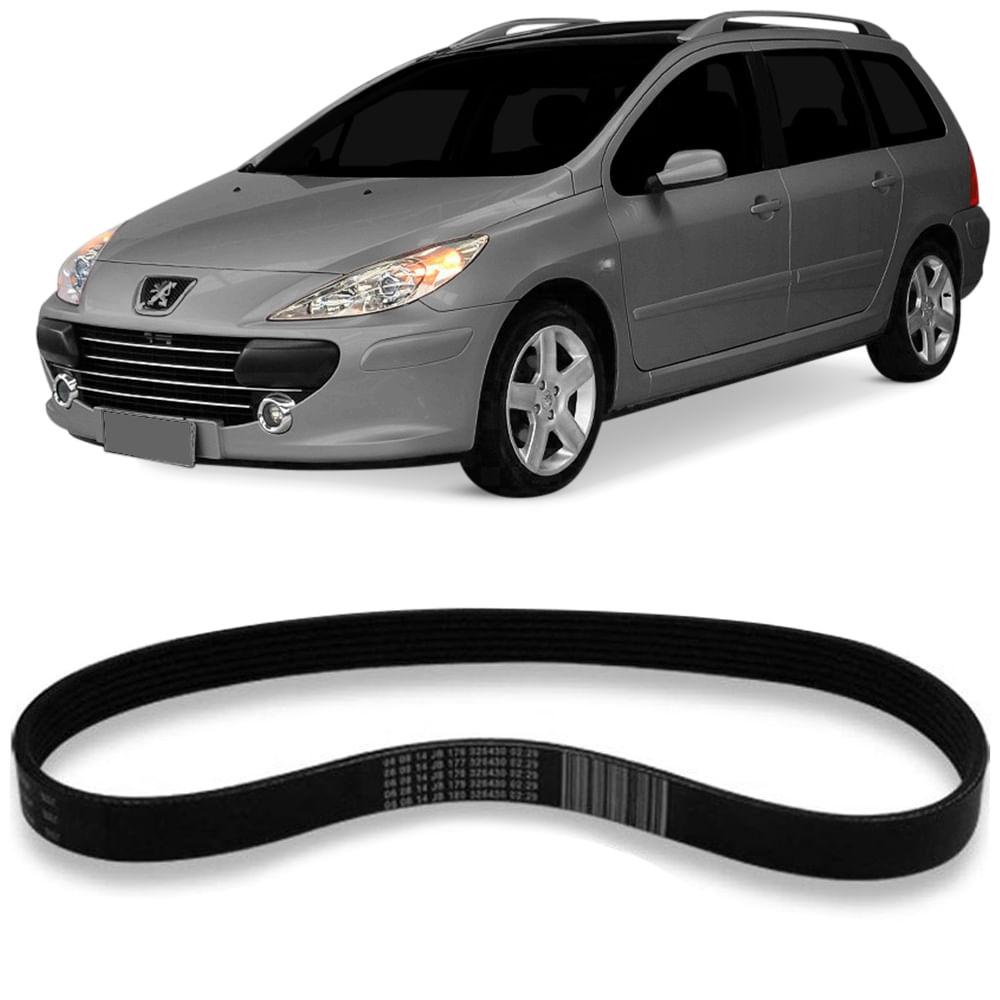 Detalhes do Correia Alternador Peugeot 307 Sw 2003 A 2008 Micro V Gates