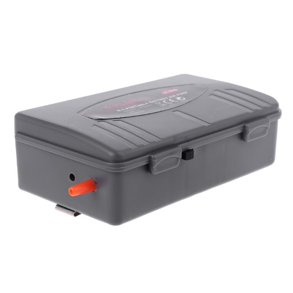 Bombinha de Ar a Pilha para Aquário + Mangueira Oxigenador de Iscas Vivas Aerador Silent Universal Aquário Peixes