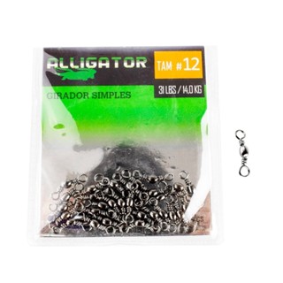 Girador Simples Para Pesca Tamanho 12 30un. - Alligator