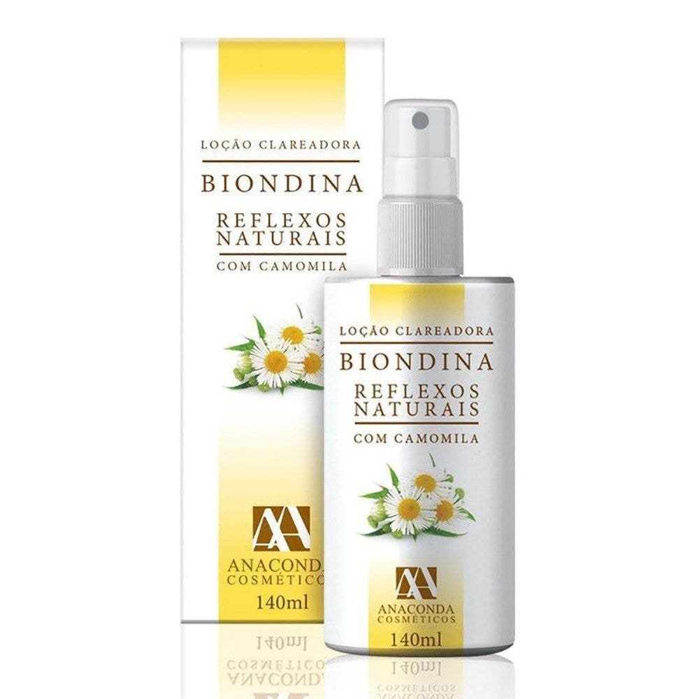 Clareador Natural Biondina Plus Pump 140Ml - Beauty