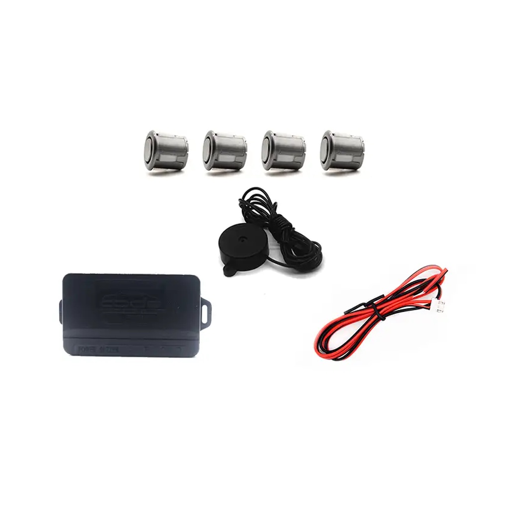 Sensor de Estacionamento Ré Tech One Code Universal 4 Sensores IP67 com Alerta Sonoro em Oferta na Shopee
