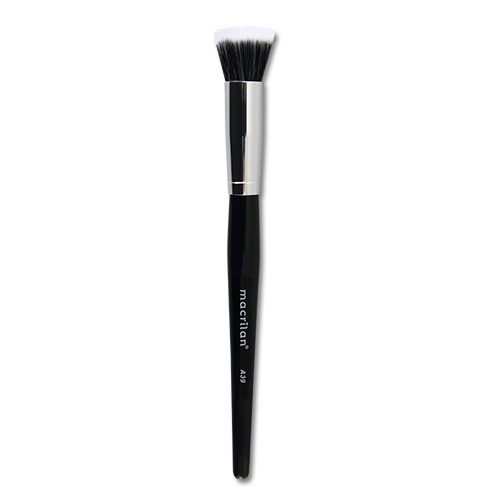 Pincel Duo Fiber Topo Reto Curto Linha Max - Macrilan - A39
