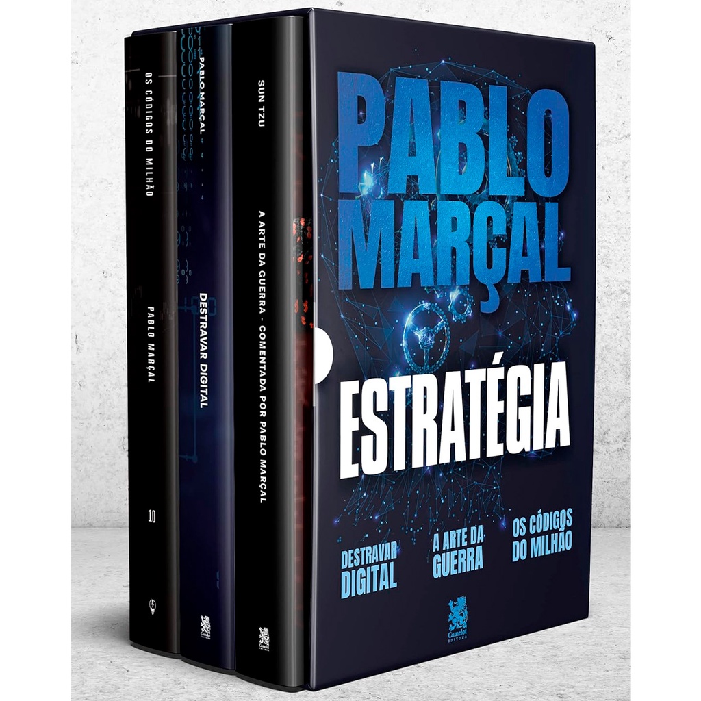 Coleção Estratégia Pablo Marcal - Box com 3 Livros - Camelot Editora