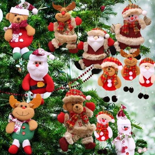 2023 Novo Natal Pingente Decorativo Dança Velho Homem Snowman Veados Urso Boneca De Tecido...