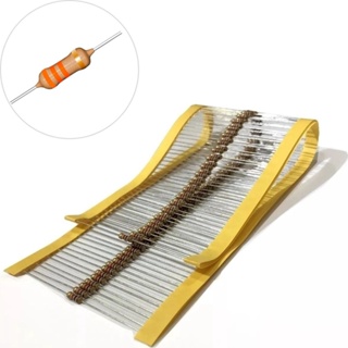 Kit 100 Unidades  Resistor 33K 1/4W 5% Resistores Padrão Cr25 Ohms em Oferta na Shopee