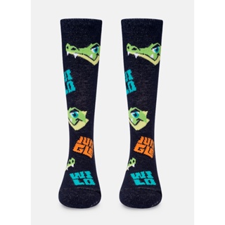 Meia Cano 3/4 Bebê Menino Jacaré Jungle - Puket em Oferta na Shopee