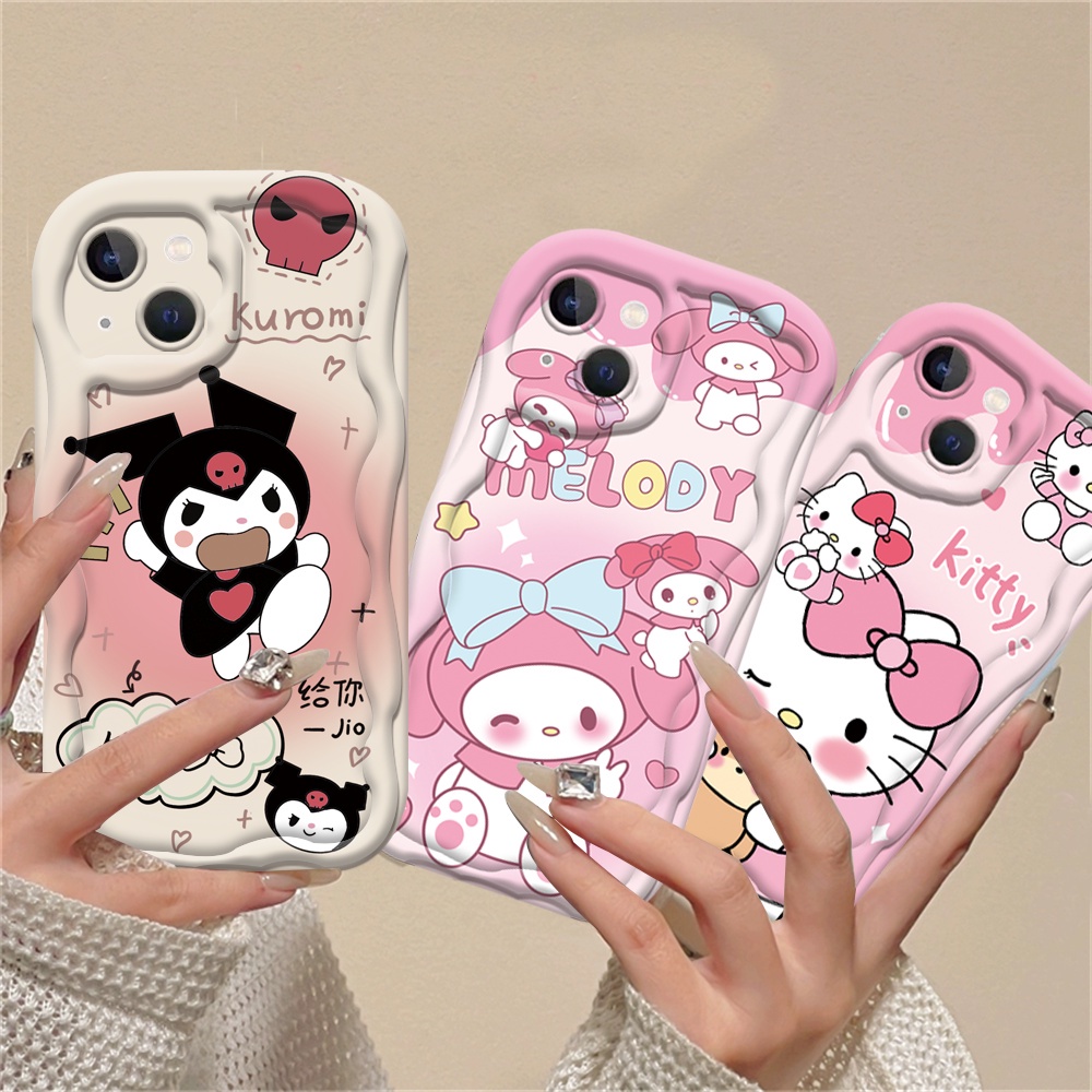 Capinha Capa Para Samsung A56 A36 A55 A54 A16 A15 A14 A05 A51 A52 A34 A35 A32 A13 A12 A04E Família Sanrio Capa