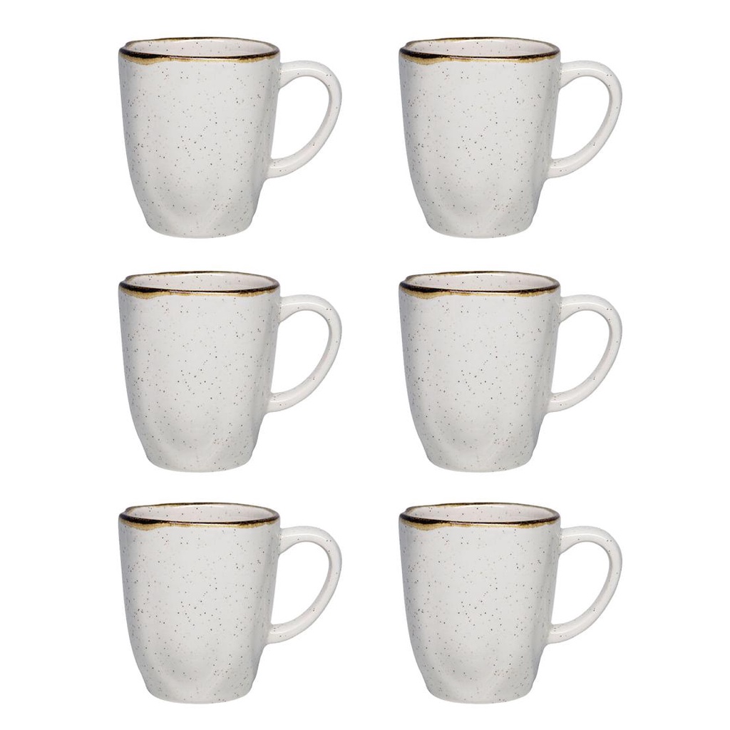Jogo de 6 Canecas 380ml Oxford Ryo Maresia em Oferta na Shopee