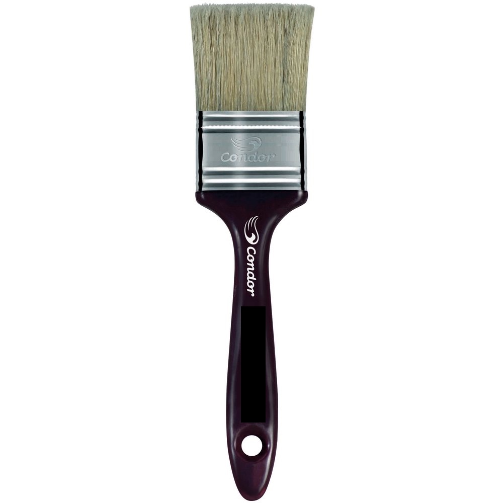 Pincel Trincha Condor 701 cerda branca Verniz - 3"- 76,2 mm