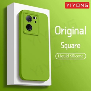 13T Pro Capa YIYONG Macia De Silicone Líquido Quadrado Xiaomi 13 Mi 13T Xiomi Mi13 Mi13T Lite Telefone À Prova De Choque em Oferta na Shopee