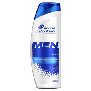 Shampoo Head & Shoulders Men 3em1 Cuidados com a Raiz 400ml