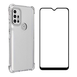 Capa Case Capinha Anti Imapcto Para Moto G10 G20 G30 + Película 3D Vidro Temperado