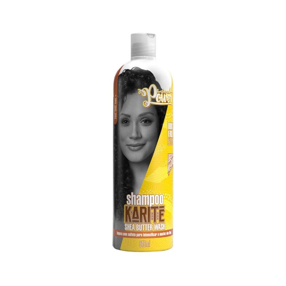 Shampoo Soul Power Karité Shea Butter Wash 315ml em Oferta na Shopee