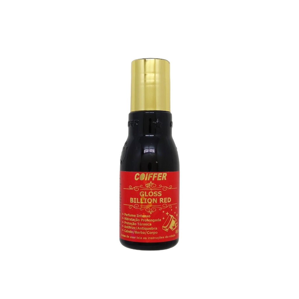 GLOSS BILLION RED COIFFER 80ML