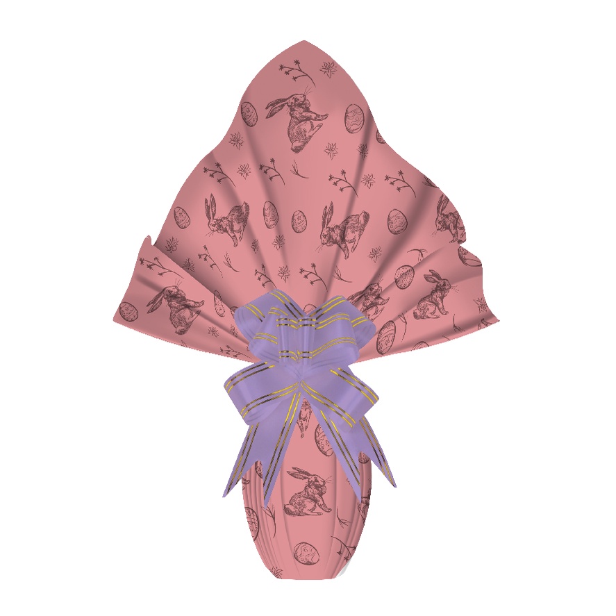 25 FOLHAS P/ OVO DE PÁSCOA METALIZADA 69X89 ROSE GOLD VINTAGE  Luckyfest - Stationery