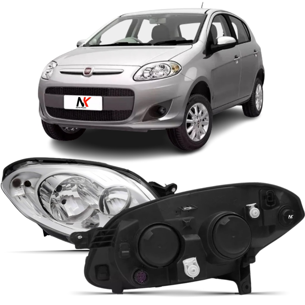 Farol Palio G5 Attractive 2012 2013 2014 2015 2016 2017 — imagem 2 de 2