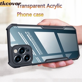 Para iPhone 15 14 Pro 13 12 Max 14 15 Plus Capa De Luxo À Prova De Choque Macia Transparente Do Pára - em Oferta na Shopee