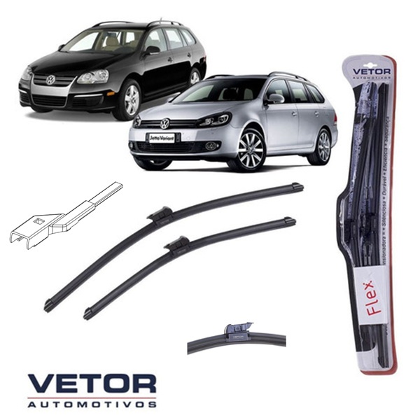 Par Palheta Limpador Para-brisa Jetta Passat Veracruz