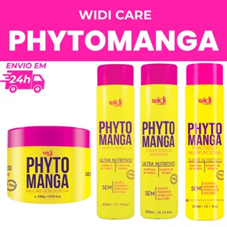 KIT PHYTOMANGA ULTRA-NUTRITIVO (SHAMPOO, CONDICIONADOR, MÁSCARA E FINALIZADOR)- WIDI CARE em Oferta na Shopee