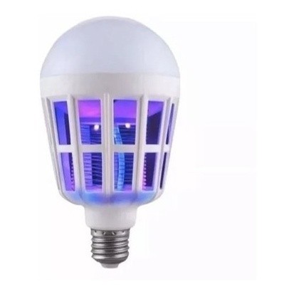 Lampada Espanta Mata Mosquito Repelente Pernilongo Elétrico Inseto Luz de Led Ilumina
