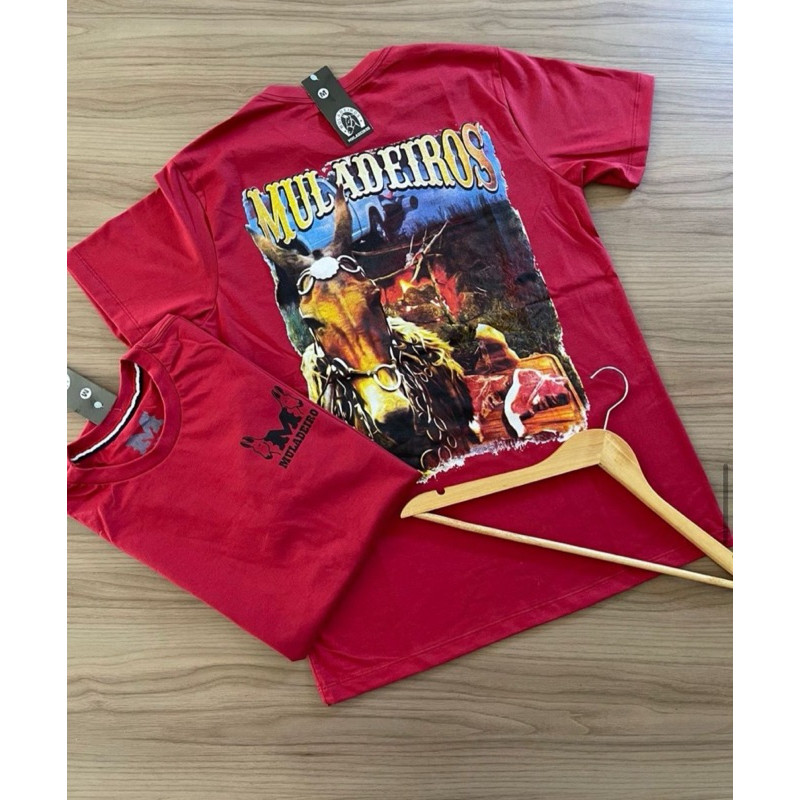 Camiseta Muladeiro Masculina Country