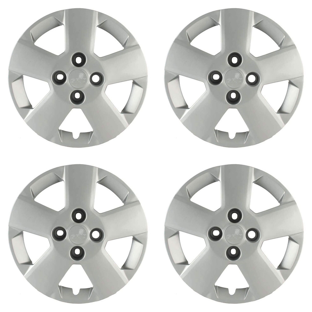 Calota Aro 14" cor Prata Mod Celta/Prisma/Montana 11/17 (Jogo c/ 4 Calotas) Grid - 087CB-PTA-E