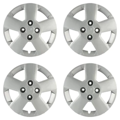 Calota Aro 14" cor Prata Mod Celta/Prisma/Montana 11/17 (Jogo c/ 4 Calotas) Grid - 087CB-PTA-E