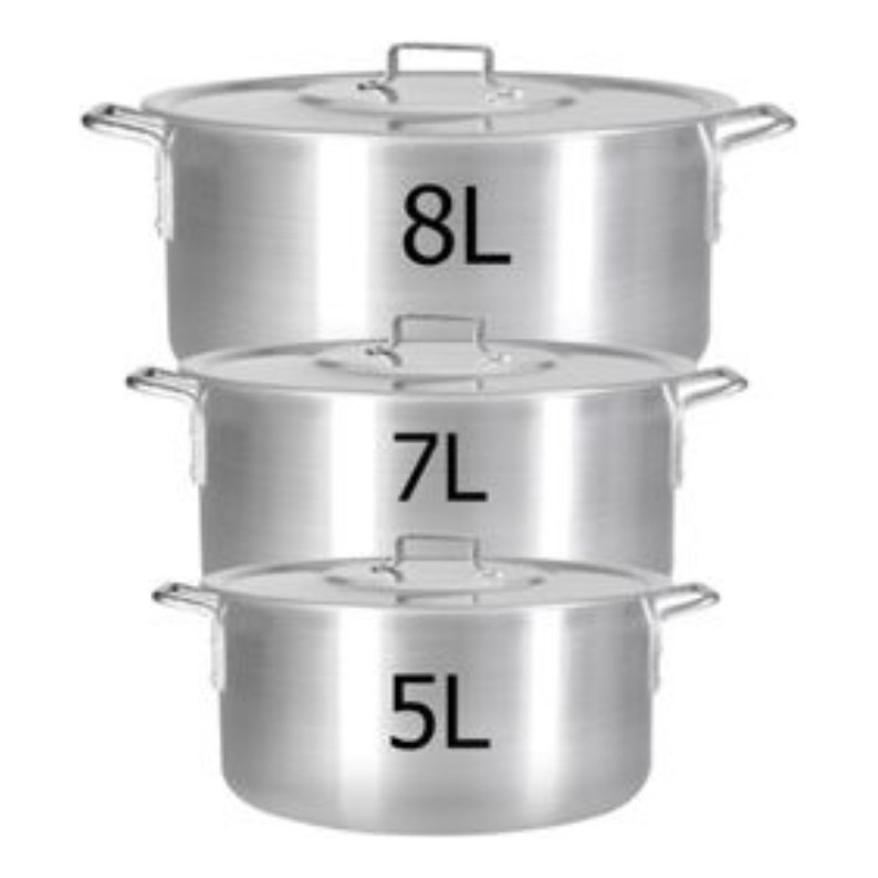 Jogo De Panela De Alumínio Kit Feijoada 3 Peças - Oferta!