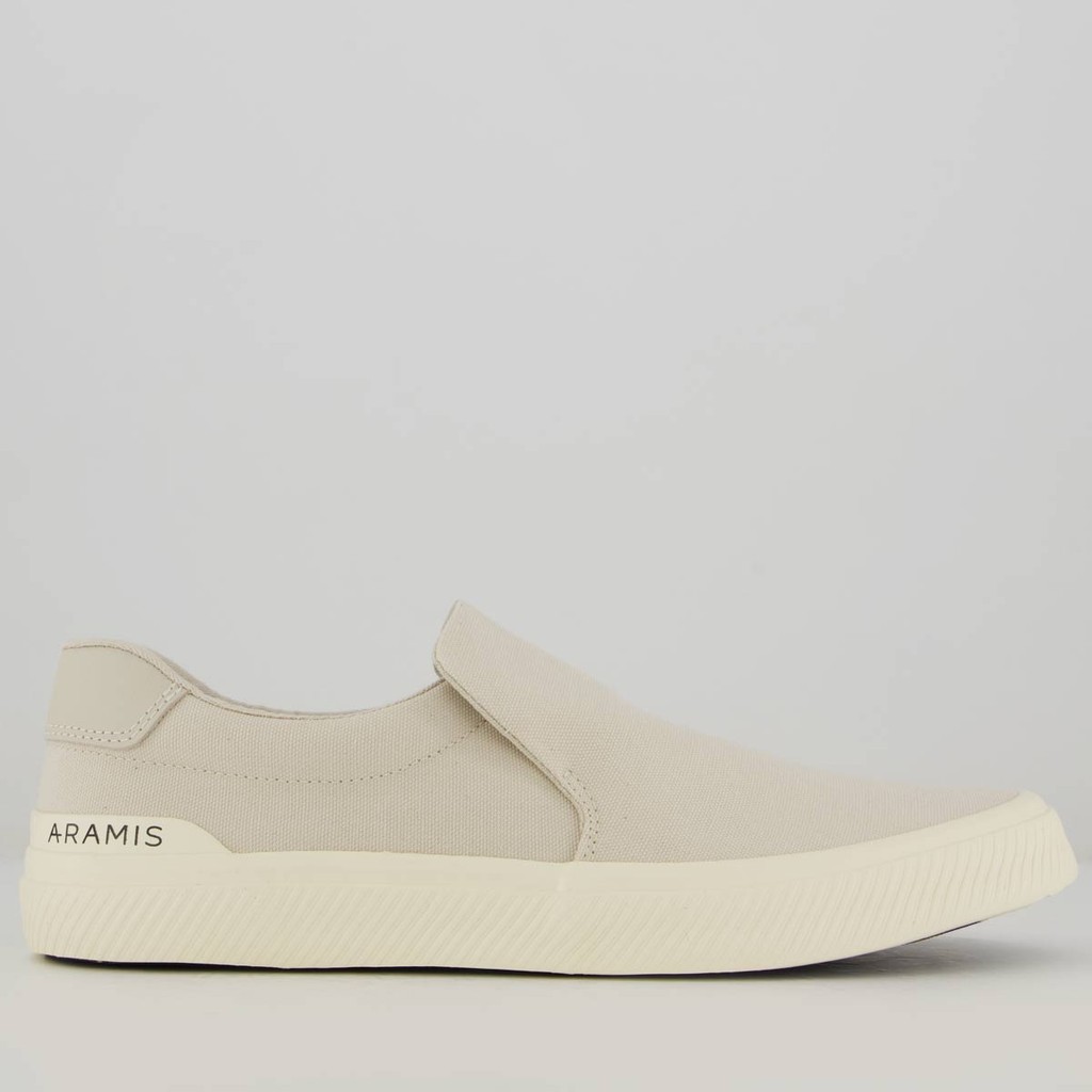 Tênis Aramis Daily Slip Canvas Bege em Oferta na Shopee