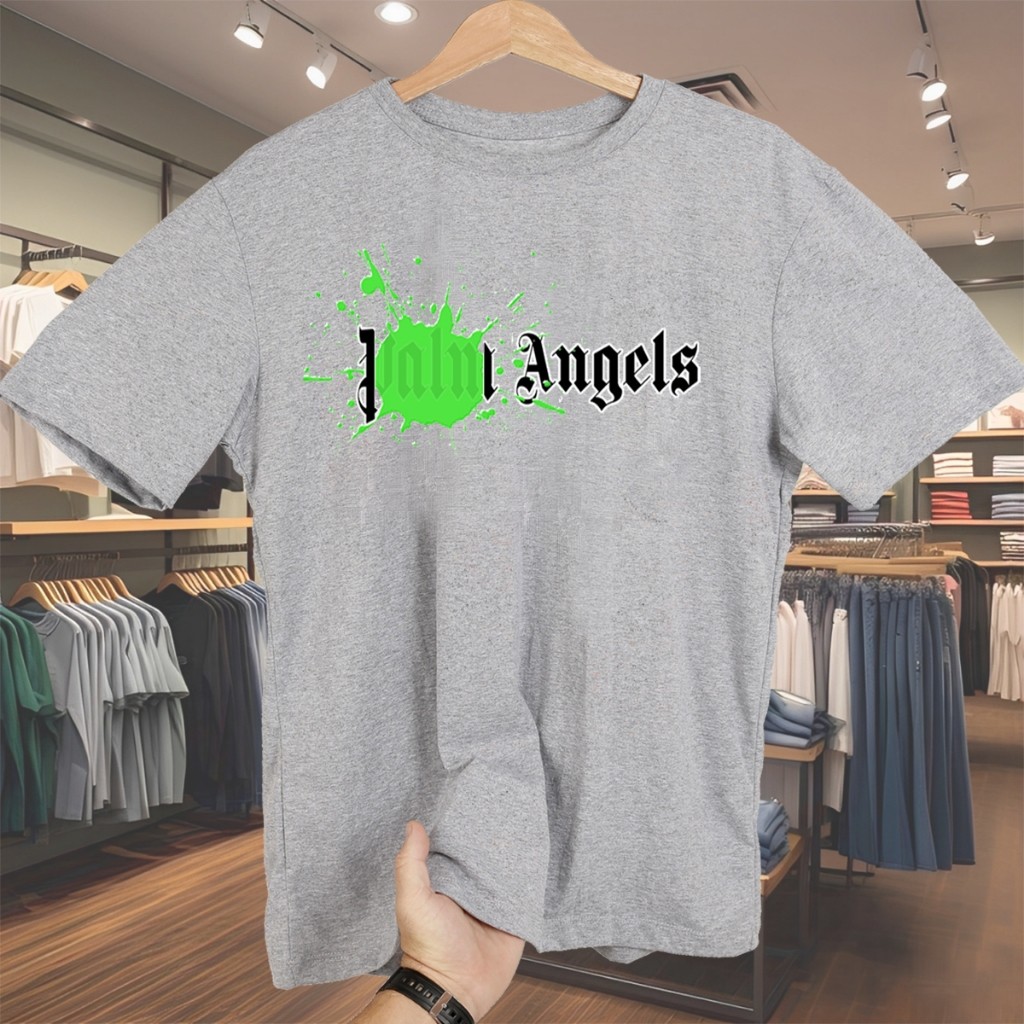 camisa masculina palm spray angel camisa oversized masculino grife camiseta masculina streetwear algodão
