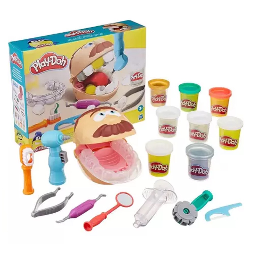 Massinha de Modelar Play-Doh Brincando de Dentista Hasbro