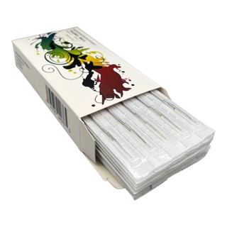 Caixa de Agulha p/ Tatuagem Nickel Red 50un 12 5Rl 7RL Traço