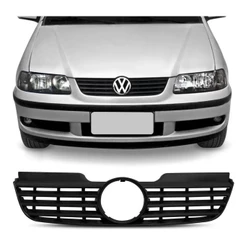 Grade Frontal Radiador Preta Vw Gol Parati Voyage G3 Fase 1