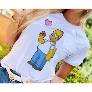 Blusa T-shirt Camiseta HOMMER SIMPSONS DONUTS