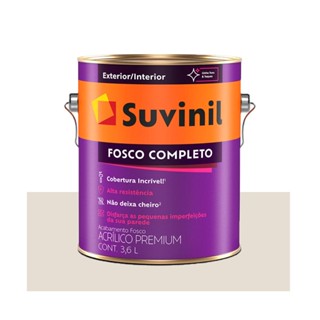 Tinta Suvinil Látex Acrílica Fosco Completo Algodão 3,6 Litros