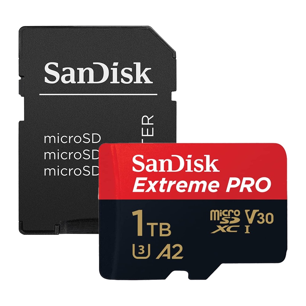 Cartão Micro Sd Sandisk 1Tb MicroSd Extreme Pro 200Mbs e Adp